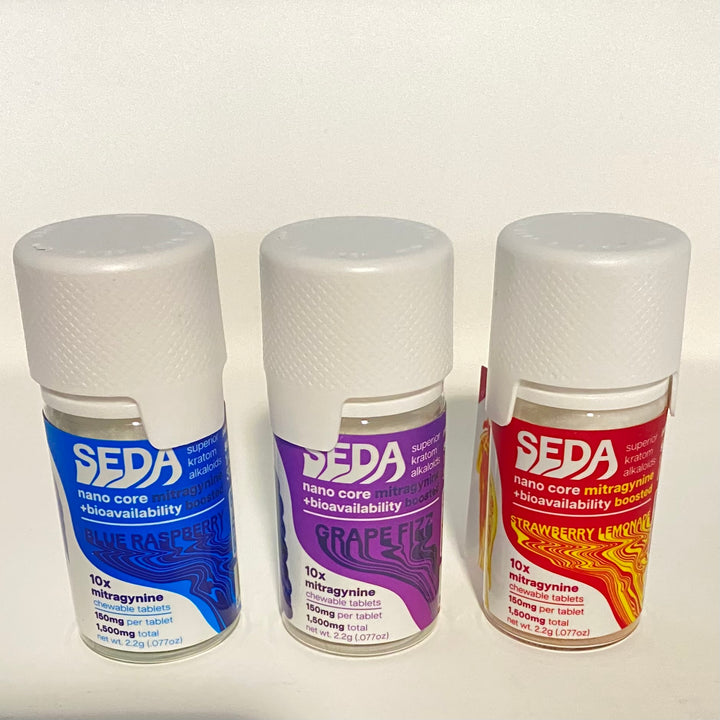 SEDA Nano Core Kratom Alkaloids 1500mg | 10*150mg per tablet