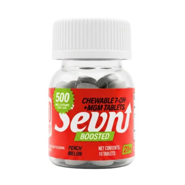 Sevn Boosted 50mg MGM Chewable Tablets 10ct Bottle