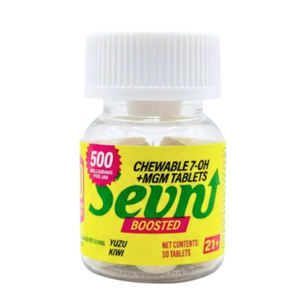 Sevn Boosted 50mg MGM Chewable Tablets 10ct Bottle