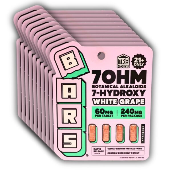 Bars X Tre House 7-OHM 240mg 4pk 10ct Display