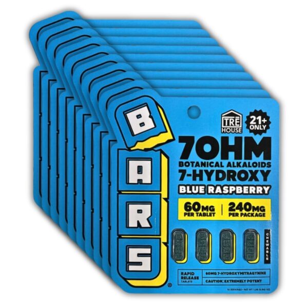 Bars X Tre House 7-OHM 240mg 4pk 10ct Display