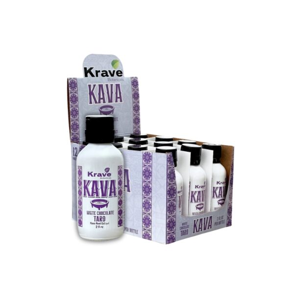 Krave Kava Root Extract Shot 2oz 12ct Display
