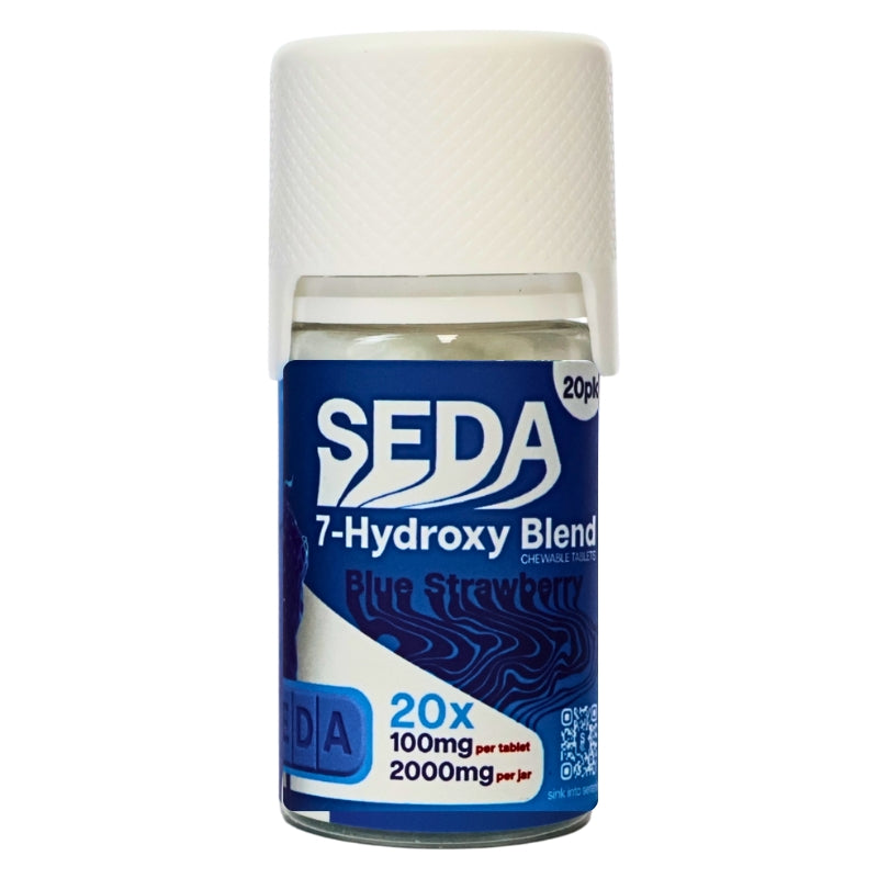 SEDA 7-Hydroxy Blend Chewable Tablets 2000mg 20ct Jar