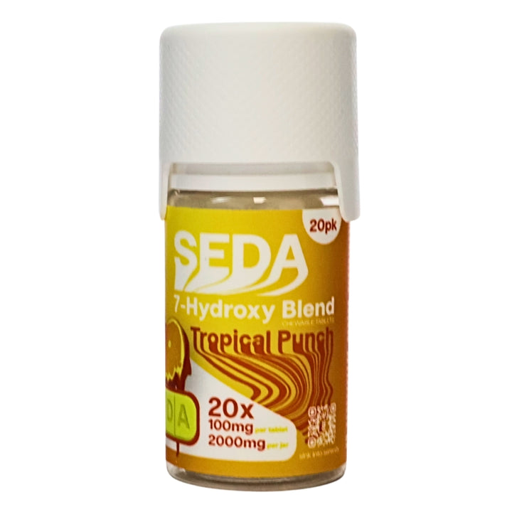 SEDA 7-Hydroxy Blend Chewable Tablets 2000mg 20ct Jar