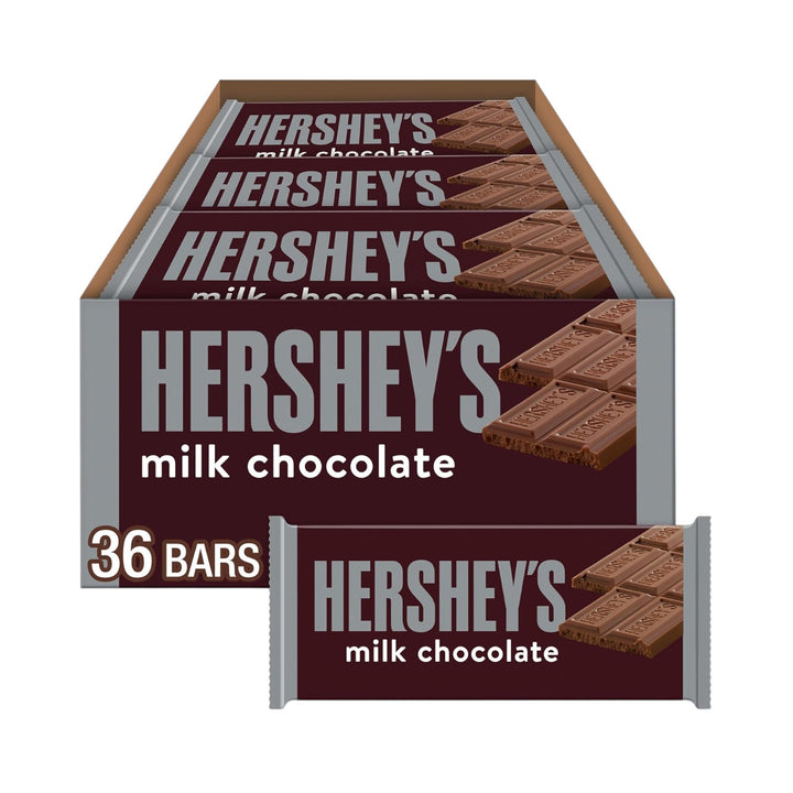 Milk Chocolate Bars – HERSHEY’S, 1.55 oz (36 Count)