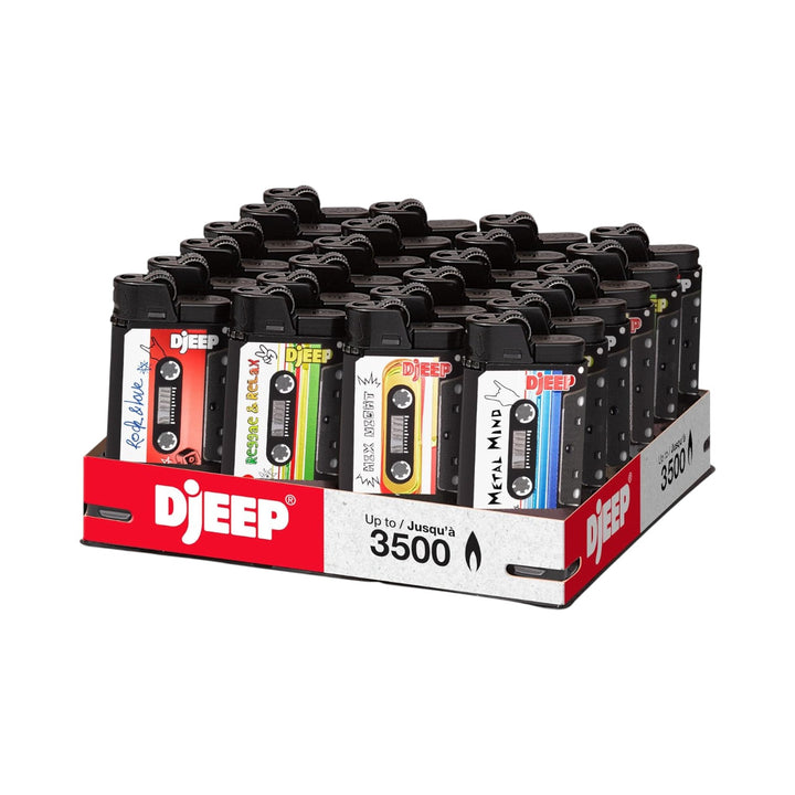 DJEEP Premium Lighters – 24 Pack