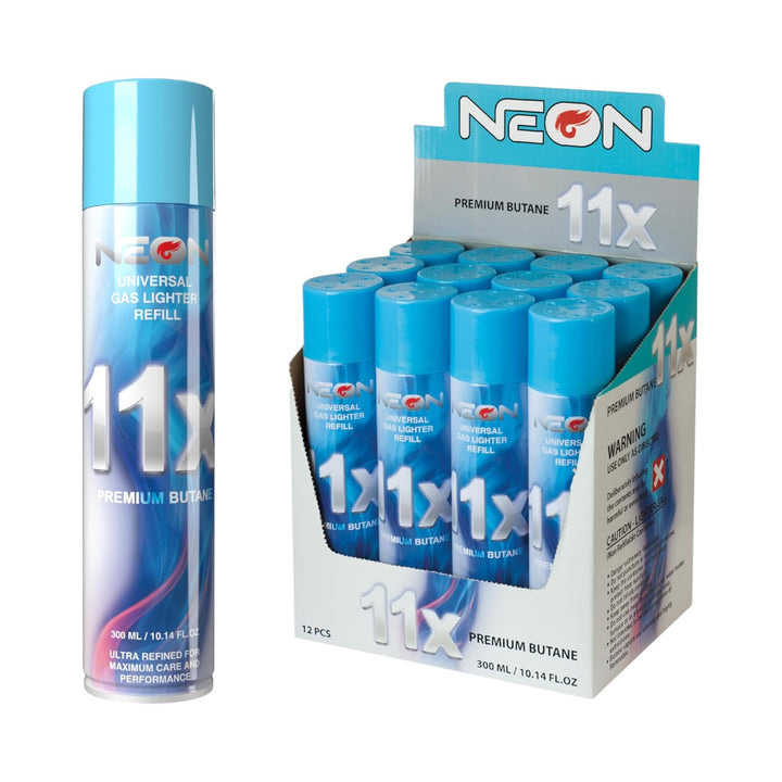 Lighter Refill – Neon Butane Canisters