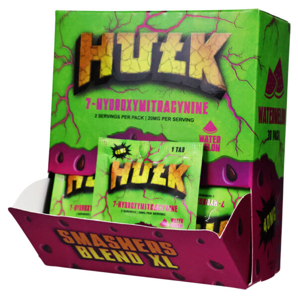 Hu7k 7-Hydroxymitragynine Smashers Blend XL Tablet 40mg 1pk 30ct Box