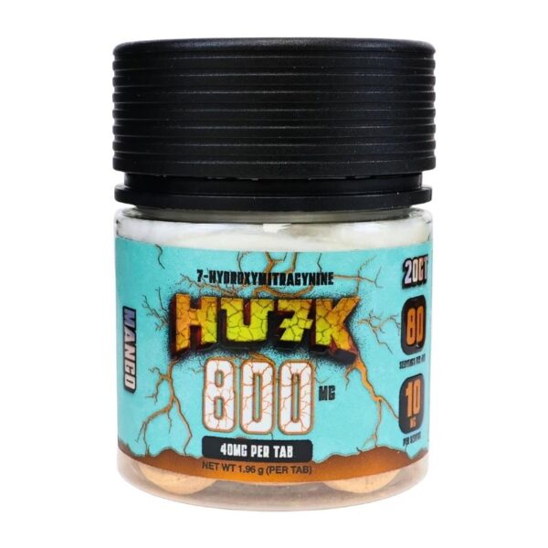 Hu7k 7-Hydroxymitragynine Smashers Blend XL Tablet 800mg 20ct Jar
