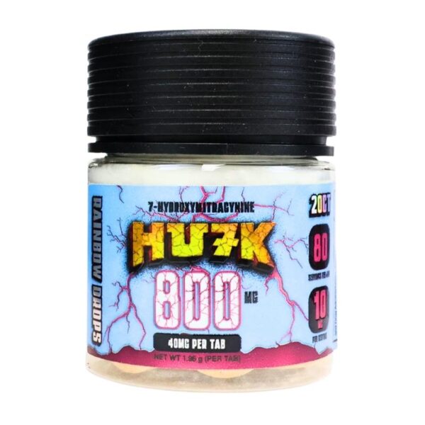 Hu7k 7-Hydroxymitragynine Smashers Blend XL Tablet 800mg 20ct Jar