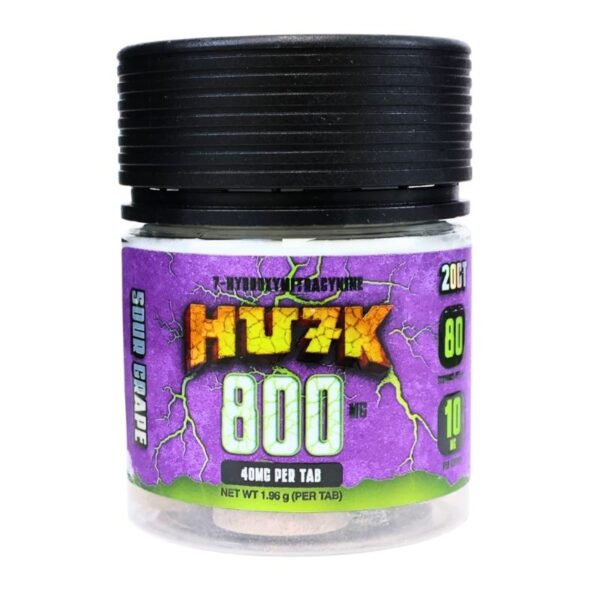 Hu7k 7-Hydroxymitragynine Smashers Blend XL Tablet 800mg 20ct Jar