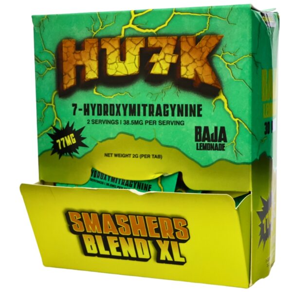 Hu7k 7-Hydroxymitragynine Smashers Blend XL Tablet 77mg 1pk 30ct Box