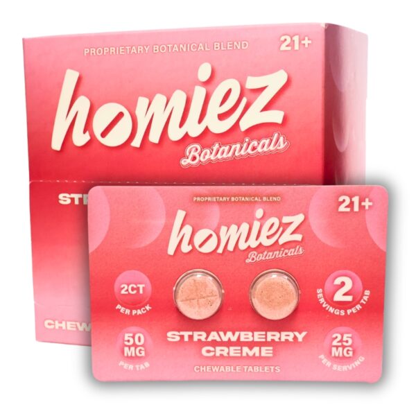 Homiez Botanical Cat’s Claw Tablets 100mg | 2pk 20ct Display | 50 mg per tablet