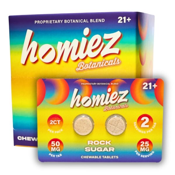 Homiez Botanical Cat’s Claw Tablets 100mg | 2pk 20ct Display | 50 mg per tablet