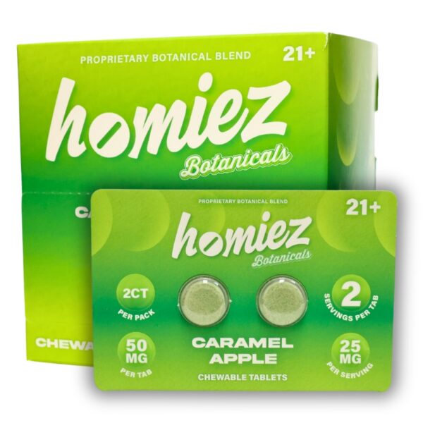 Homiez Botanical Cat’s Claw Tablets 100mg | 2pk 20ct Display | 50 mg per tablet
