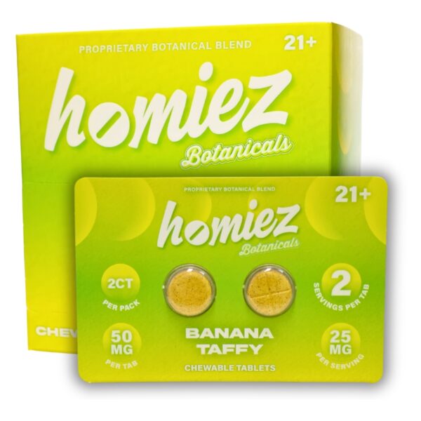 Homiez Botanical Cat’s Claw Tablets 100mg | 2pk 20ct Display | 50 mg per tablet