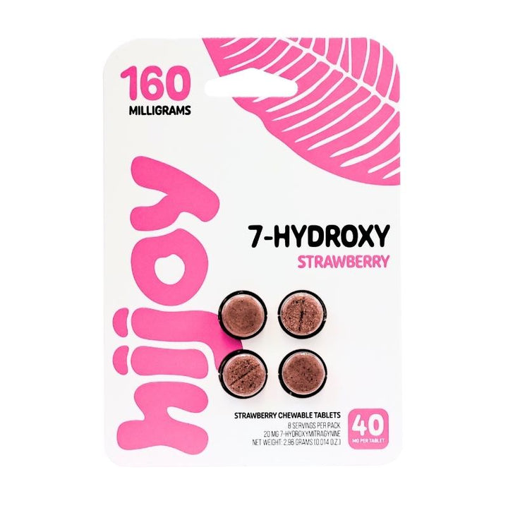 Hijoy 7- Hydroxy With Pseudo Chewable Tablets 160mg 4pk 10ct Box
