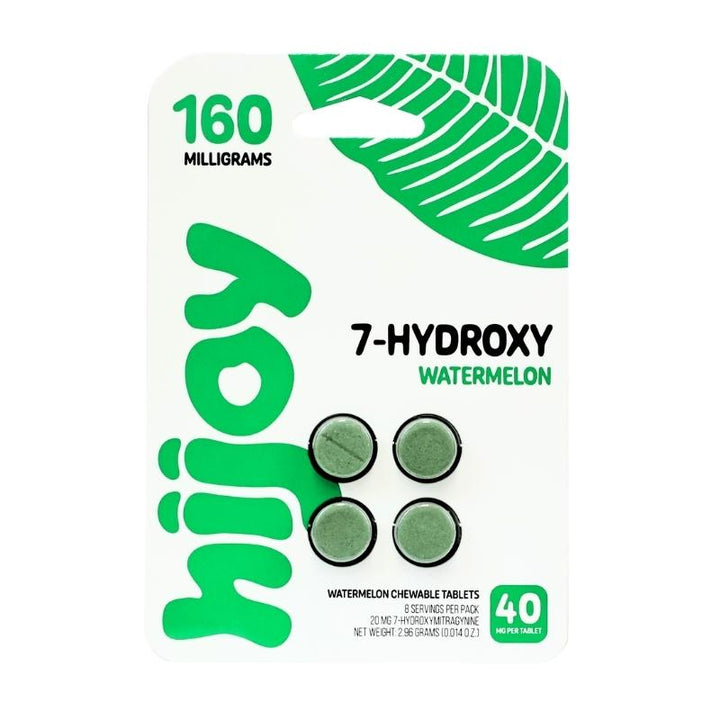 Hijoy 7- Hydroxy With Pseudo Chewable Tablets 160mg 4pk 10ct Box