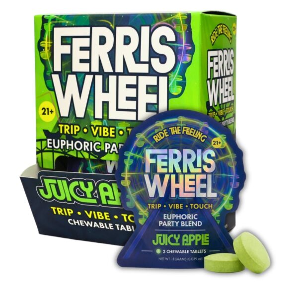 Tre House Ferris Wheel Euphoric Party Blend Tablets 2pk 20ct Display