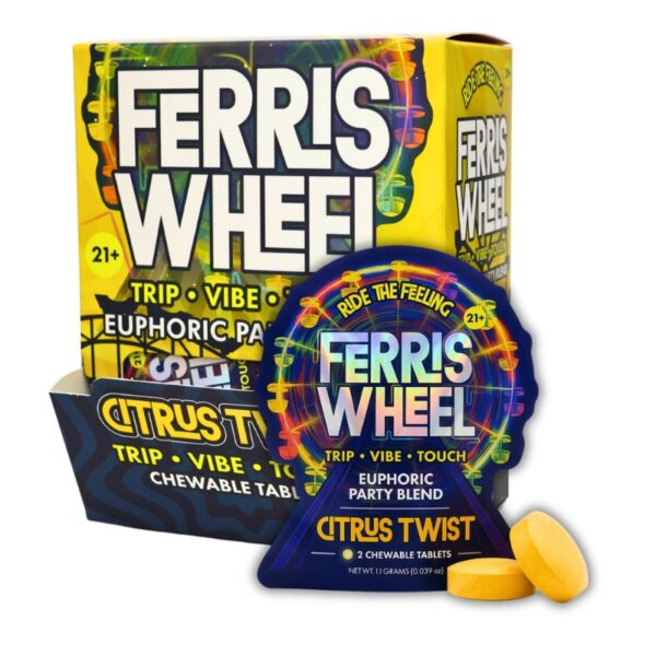 Tre House Ferris Wheel Euphoric Party Blend Tablets 2pk 20ct Display