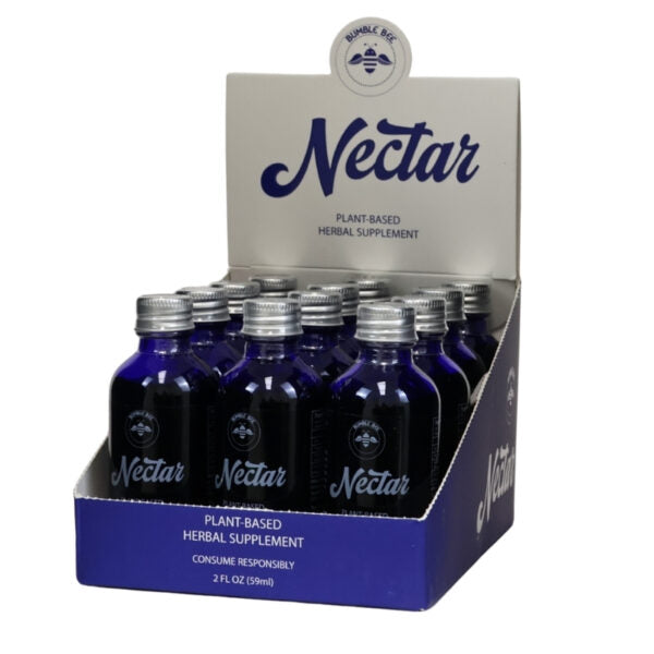 Bumble Bee Nectar Kratom & Kava Shots 2oz 12ct Display