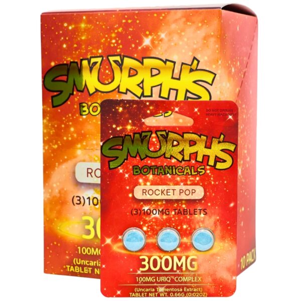 Smurphs Botanicals Uriq Tablets 300mg 3pk 10ct Box | 100mg per tablet