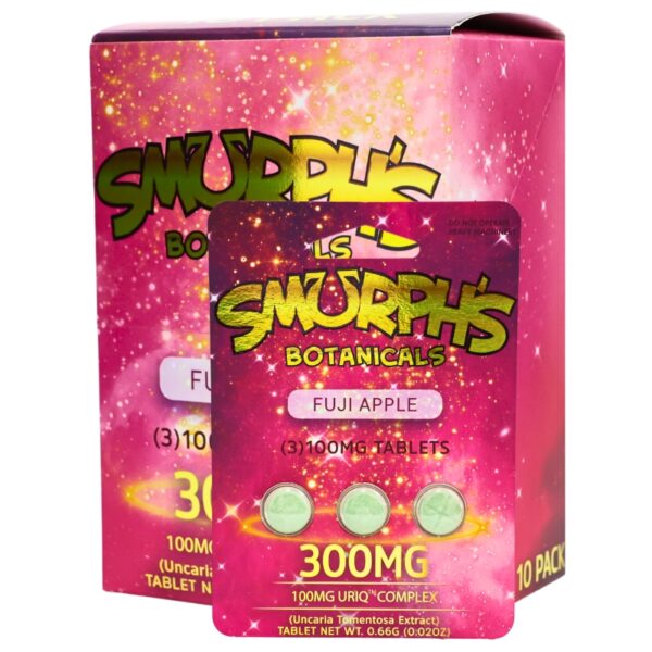 Smurphs Botanicals Uriq Tablets 300mg 3pk 10ct Box | 100mg per tablet