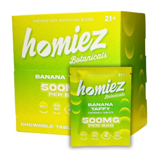 Homiez Botanical Cat’s Claw Tablets 500mg 5pk 5ct Display