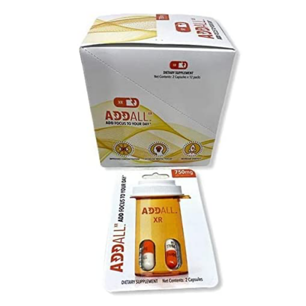 Addall 12 Packs of 2 Capsules