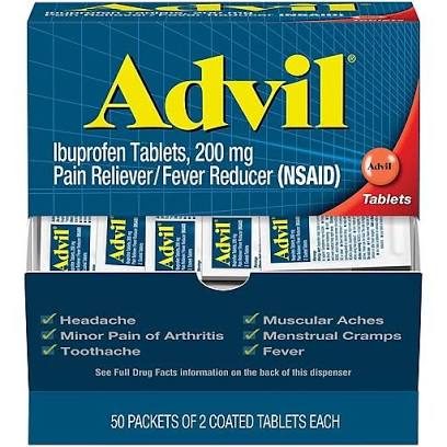 Advil 50ct 2pk-Reval Distributor