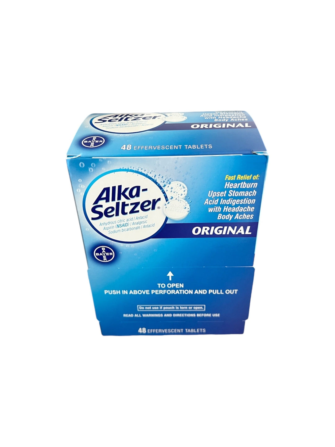 Alka Seltzer Original-24 Packs of 2-815556020095-Reval Distributor
