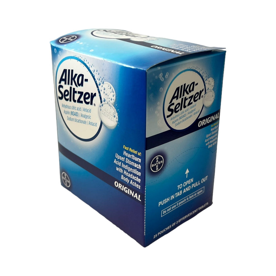 Alka Seltzer Original-25 Packs of 2-50655708018274-Reval Distributor