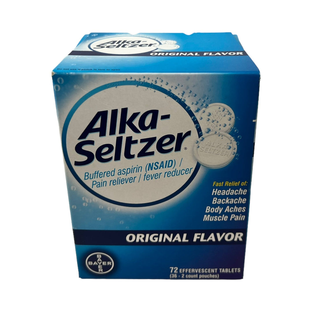 Alka Seltzer Original-36 Packs of 2-016500546054-Reval Distributor