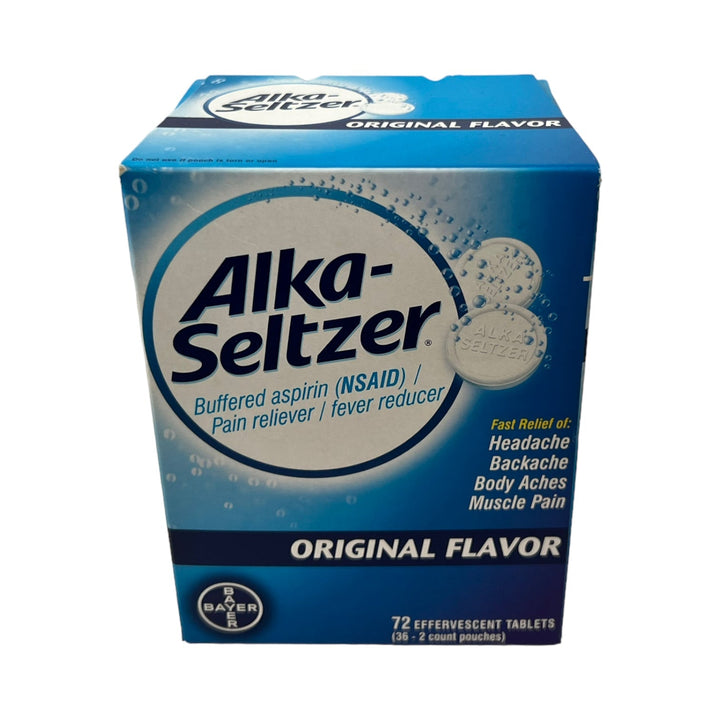 Alka Seltzer Original-36 Packs of 2-016500546054-Reval Distributor