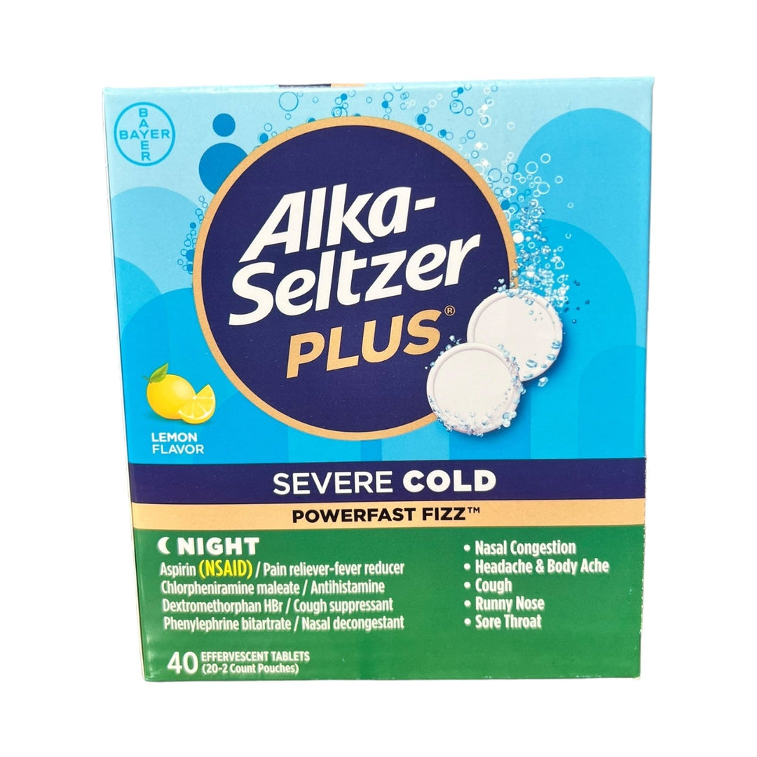 Alka seltzer plus cold 20ct 2pk-Night Time-655708028360-Reval Distributor