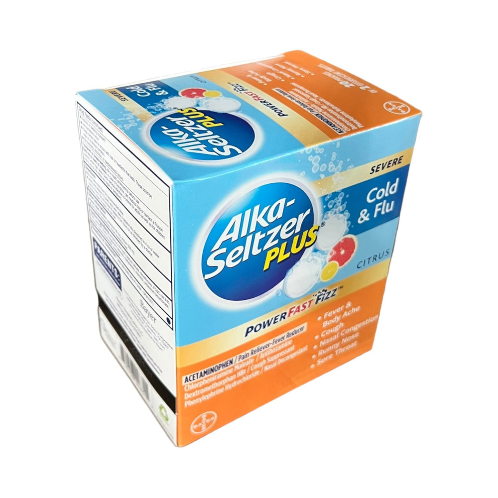 Alka seltzer plus cold 20ct 2pk-Reval Distributor