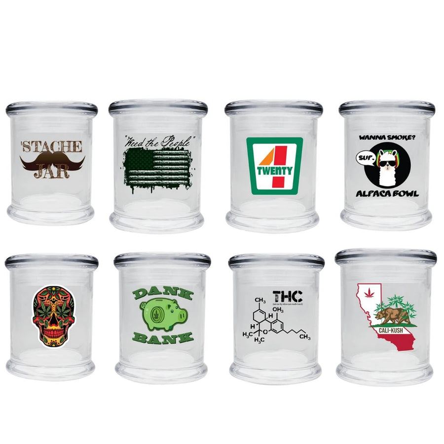 All Natural Juggz Glass Jars-Reval Distributor