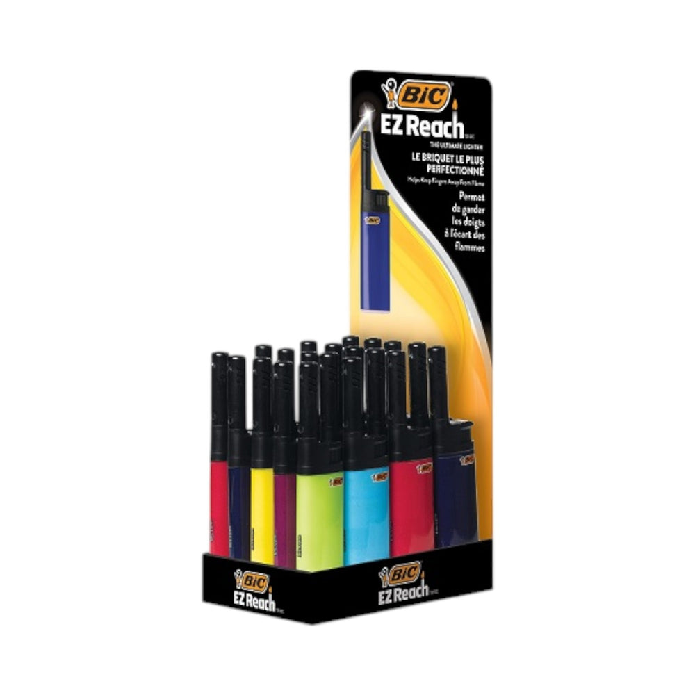 BIC EZ Reach Lighters – 20 Count-Reval Distributor