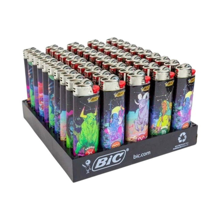 Bic Lighters-Astrology-50-Pack With Display-070330618961-Reval Distributor