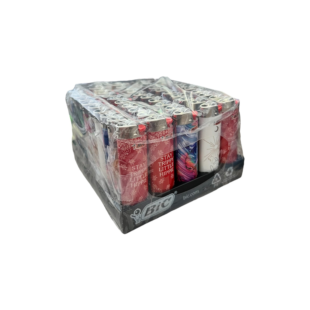Bic Lighters-Bonus Assortment | Non-Generic Designs-50-Pack With Display-070330600065-Reval Distributor
