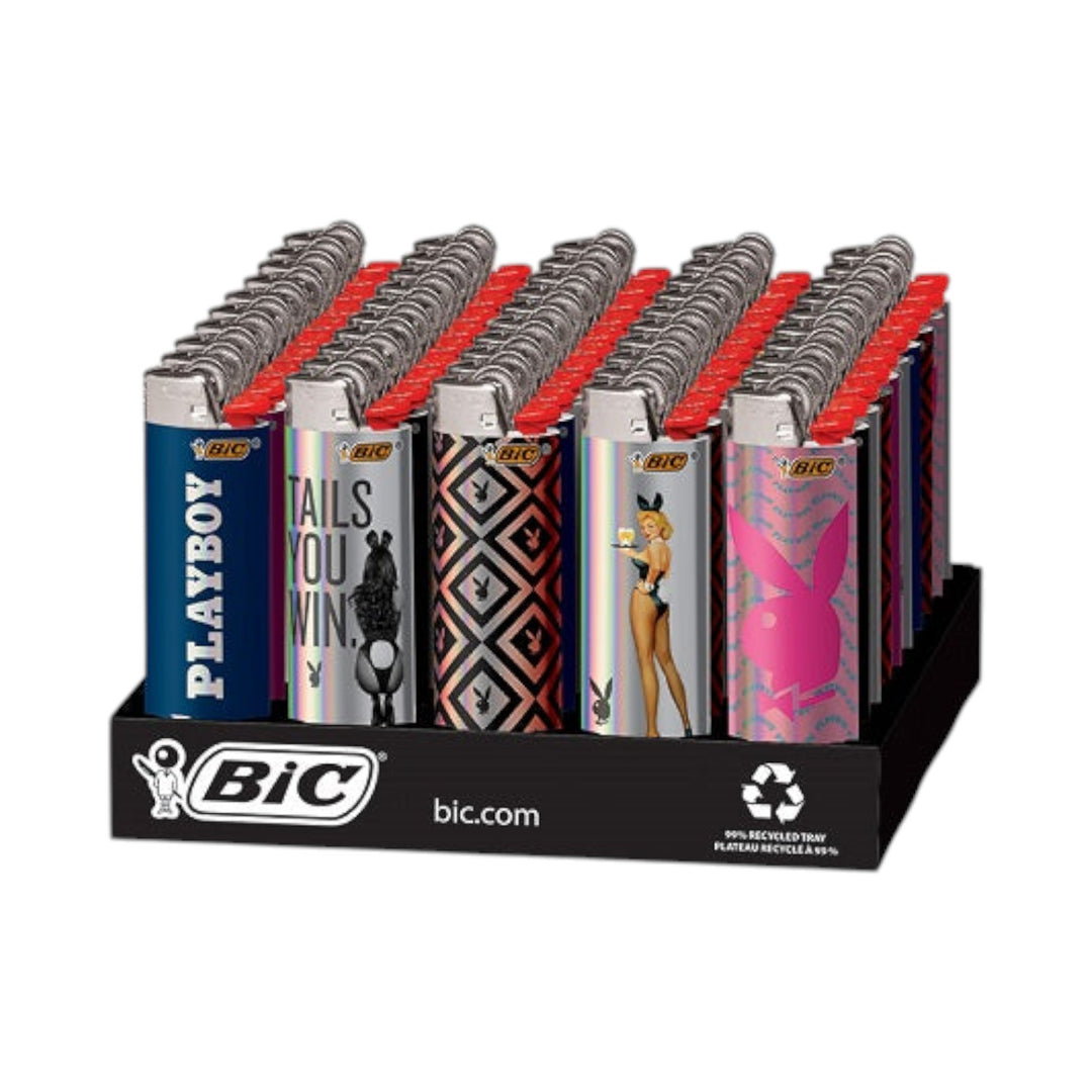 Bic Lighters-PlayBoy-50-Pack With Display-070330633261-Reval Distributor