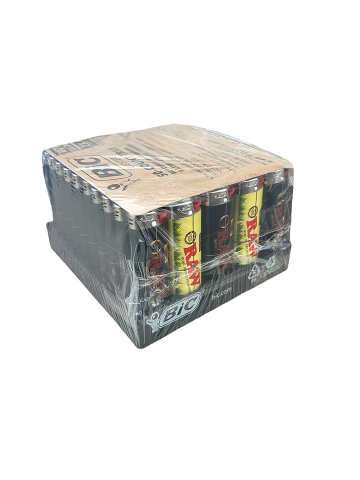 Bic Lighters-Raw | Mixed-50-Pack With Display-070330666603-Reval Distributor