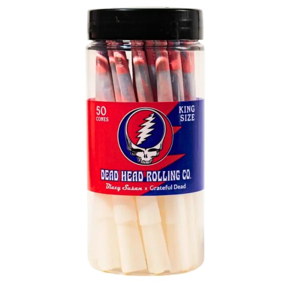 Blazy Susan x Grateful Dead Cones 50ct Jar | KING SIZE