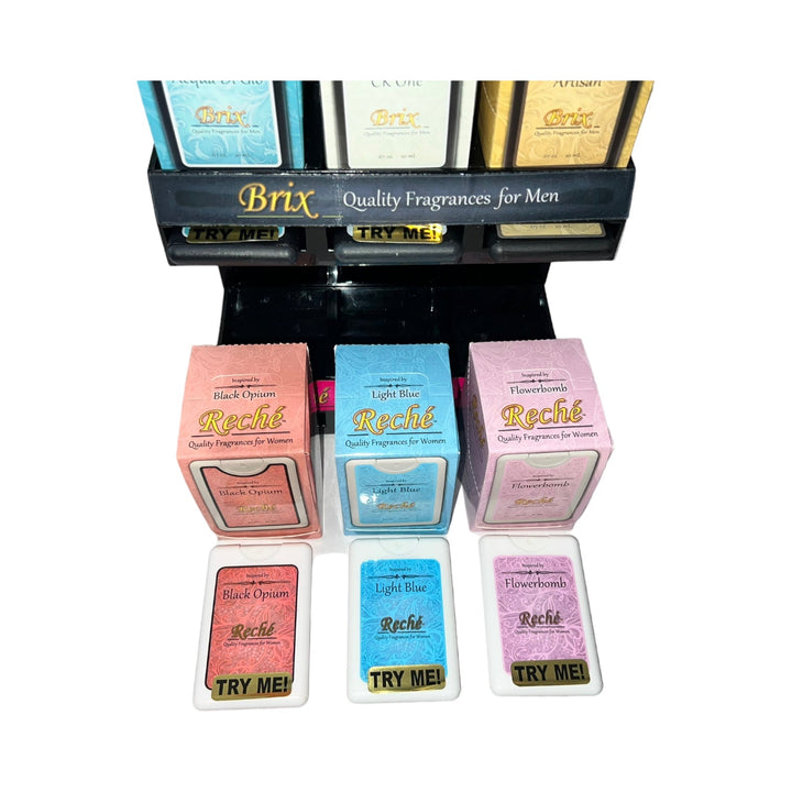 Brix Fragrances Display-Reval Distributor