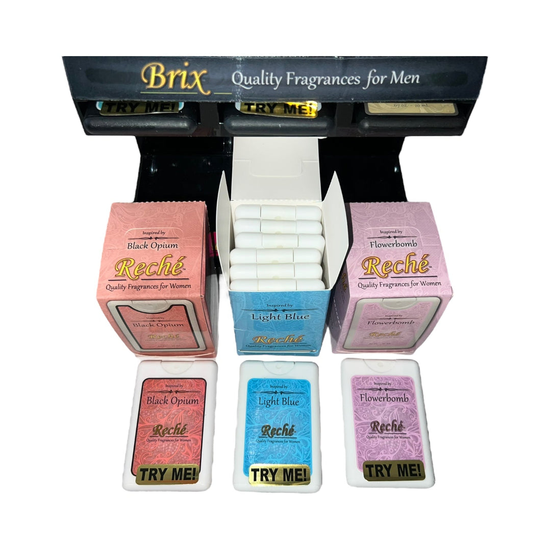 Brix Fragrances Display-Reval Distributor