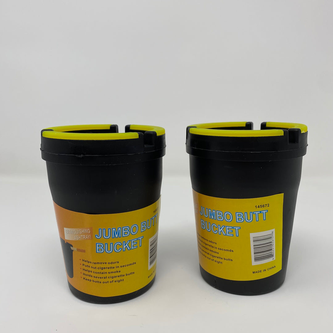 Butt Bucket Car Ash Tray Luminous-Black-1-Piece-880231456728-Reval Distributor
