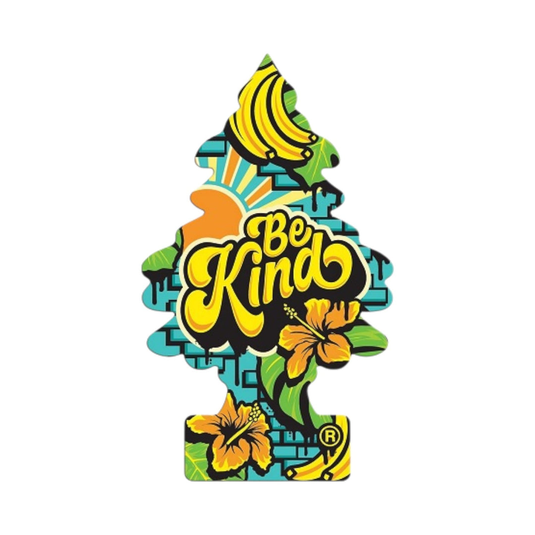 Car Freshener Little Trees-Be Kind-1 pack | 24 pc-30076171173417-Reval Distributor