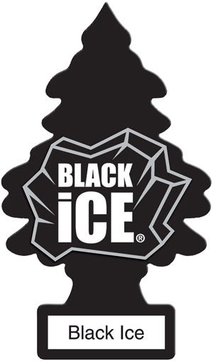 Car Freshener Little Trees-Black Ice-1 pack | 24 pc-076171101556-Reval Distributor
