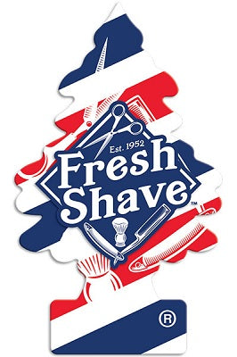 Car Freshener Little Trees-Fresh Shave-1 pack | 24 pc-076171170682-Reval Distributor