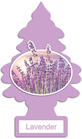 Car Freshener Little Trees-Lavender-1 pack | 24 pc-076171104359-Reval Distributor